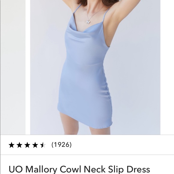 Urban Outfitters Mallory Cowl Neck Slip Dress - Picture 5 of 5